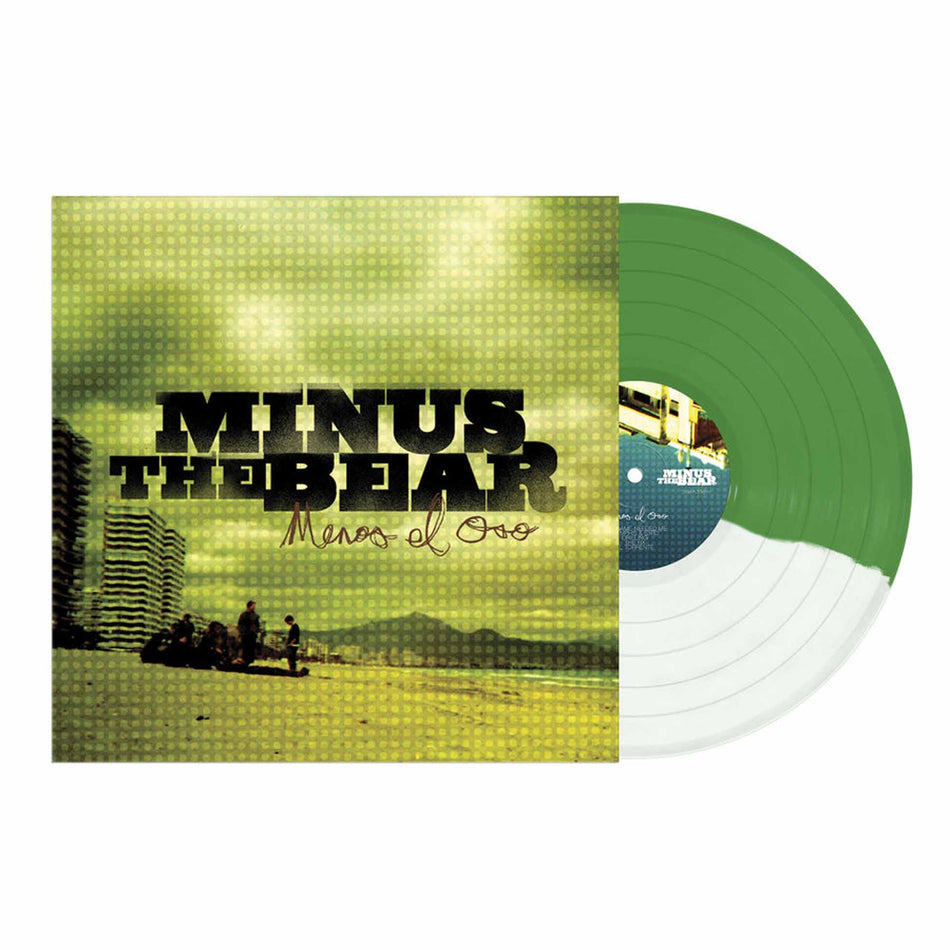 Menos El Oso - Vinyle Mi Vert Translucide Mi Blanc - Front Cover