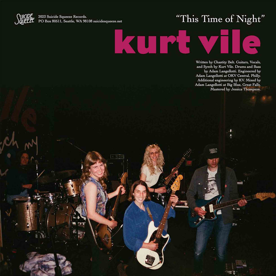 This Time Of Night + Different Now - Vinyle Bleu Océan Audiophile - Front Cover