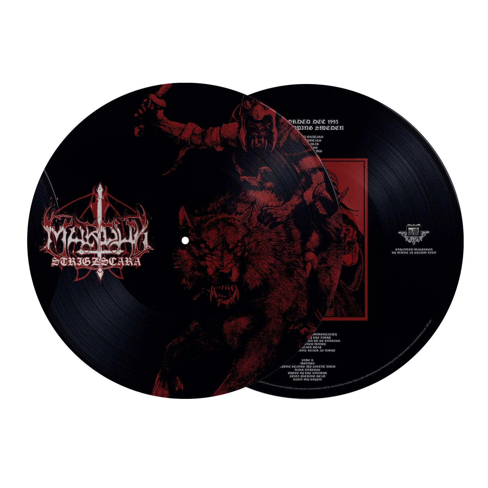 Strigzscara Warwolf Live 1993 - Front Cover