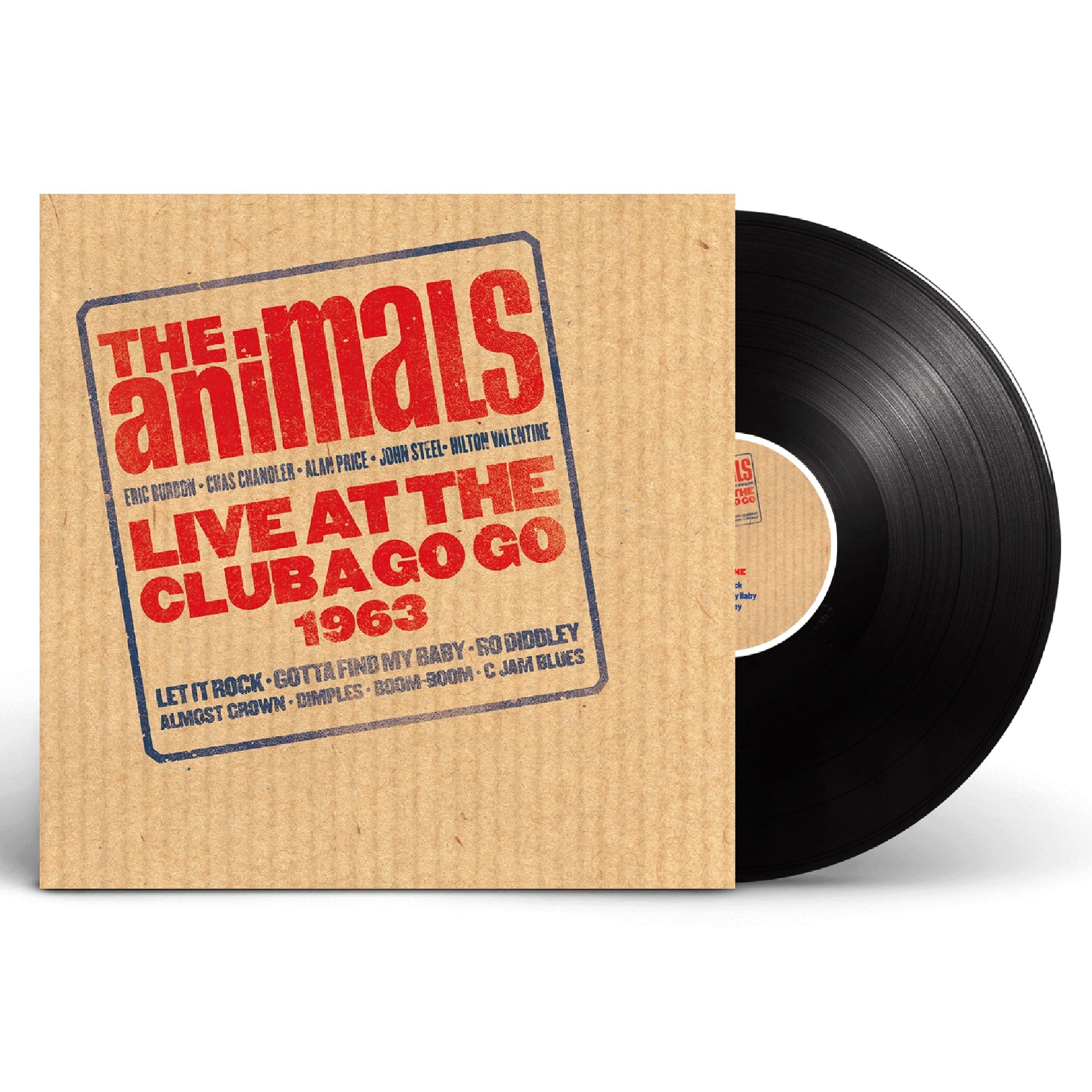 Live At The Club A Go Go - Front Cover