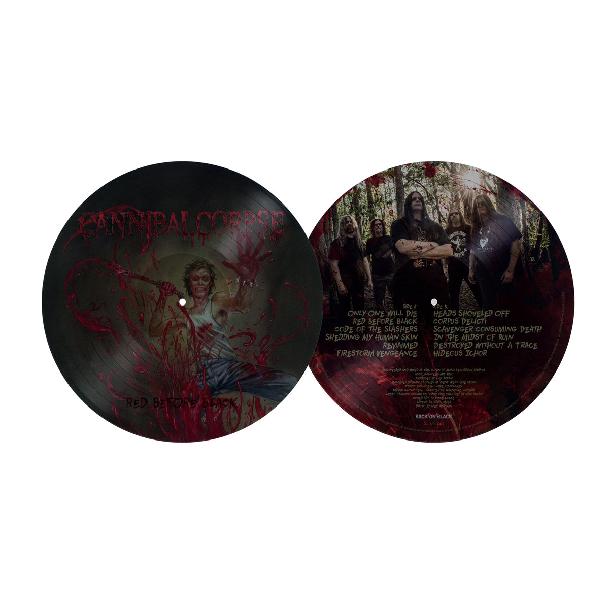 Red Before Black - Front Cover