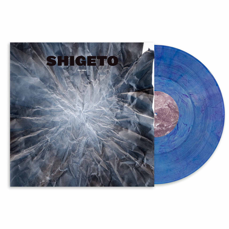 Full Circle - Vinyle Marbre Bleu & Violet - Front Cover