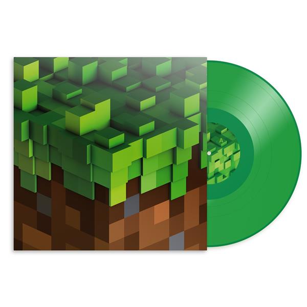 Minecraft Volume Alpha - Vinyle Vert Translucide - Front Cover