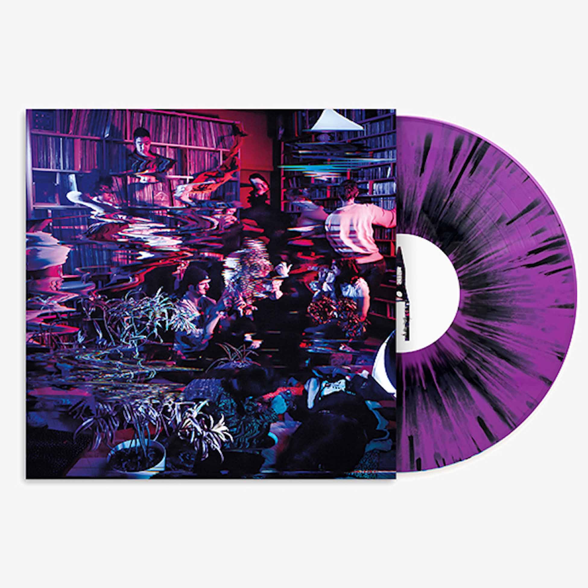 The New Monday - Vinyle Violet Splatter Noir - Front Cover