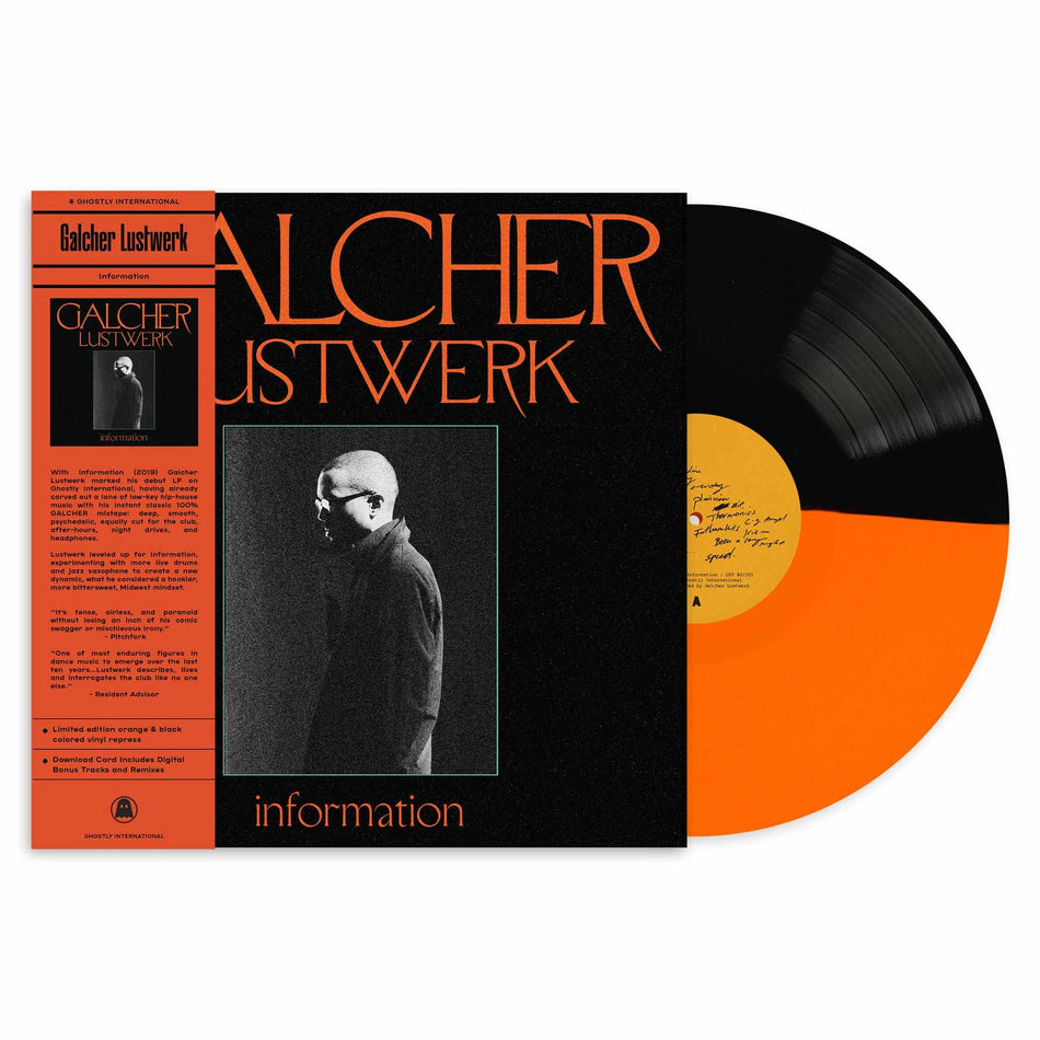 Information (Ghostly 25 Year Anniversary Edition) - Vinyle Mi Orange & Mi Noir - Front Cover