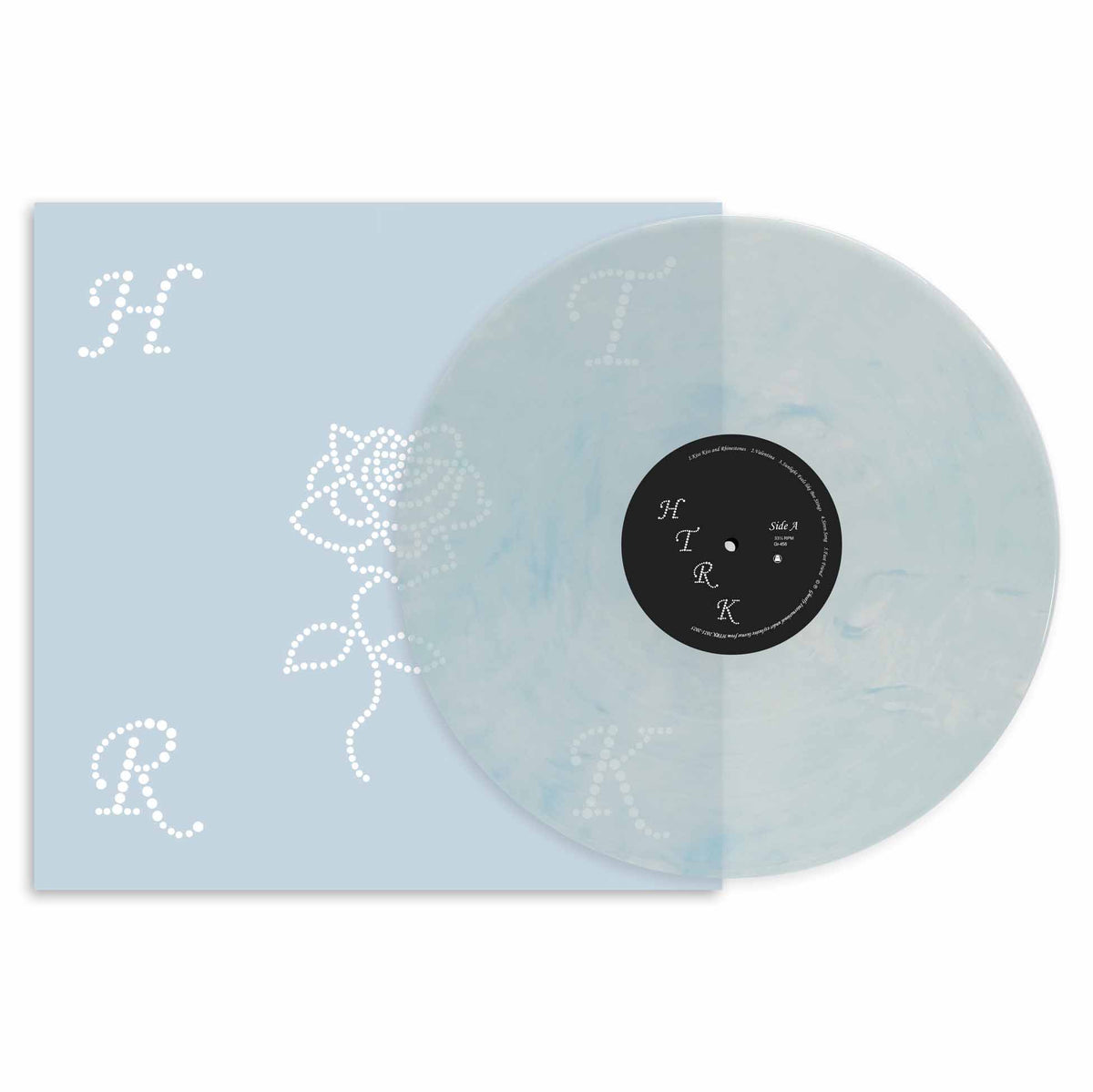 Rhinestones - Vinyle Bleu Translucide - Front Cover