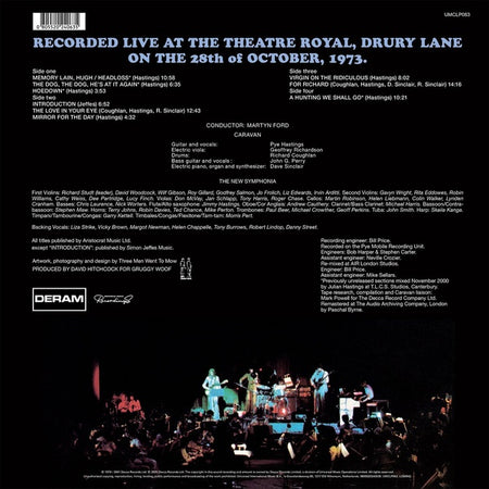 Caravan & The New Symphonia - Front Cover