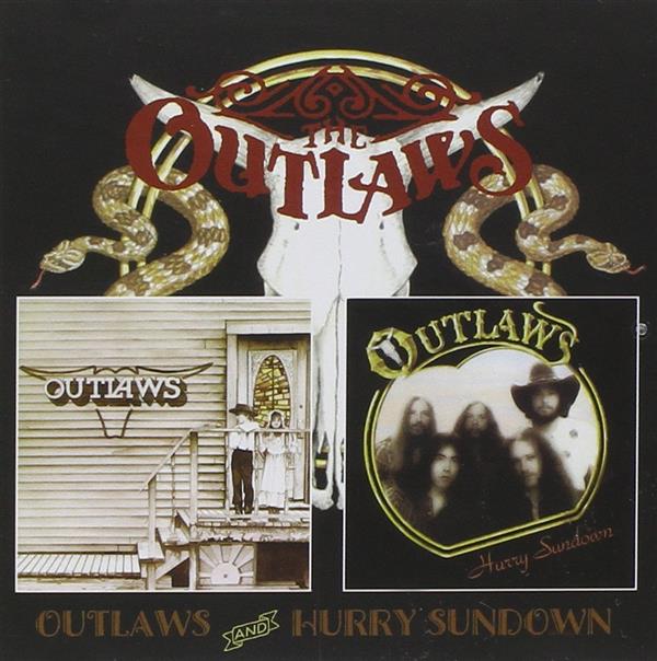 Outlaws - Hurry sundown 2 CD - Front Cover