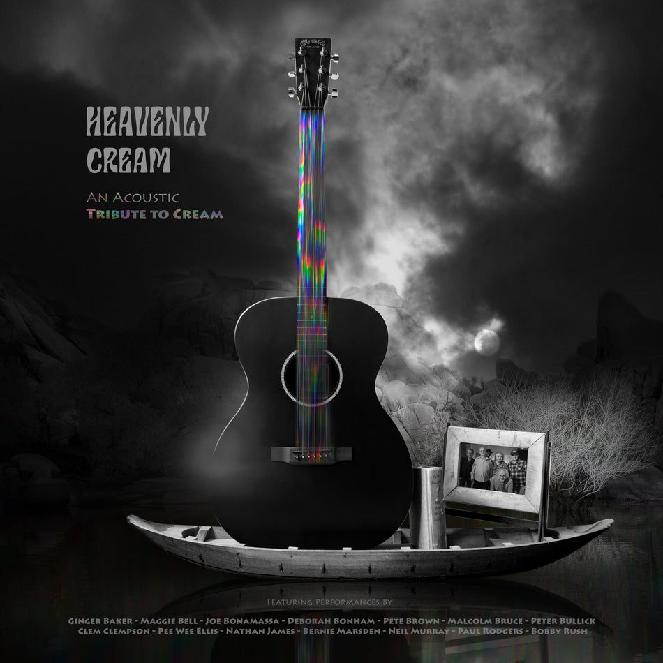 HEAVENLY CREAM/AN ACOUSTIC TRIBUTE TO CREAM/VINYLE COULEUR CREME - Front Cover