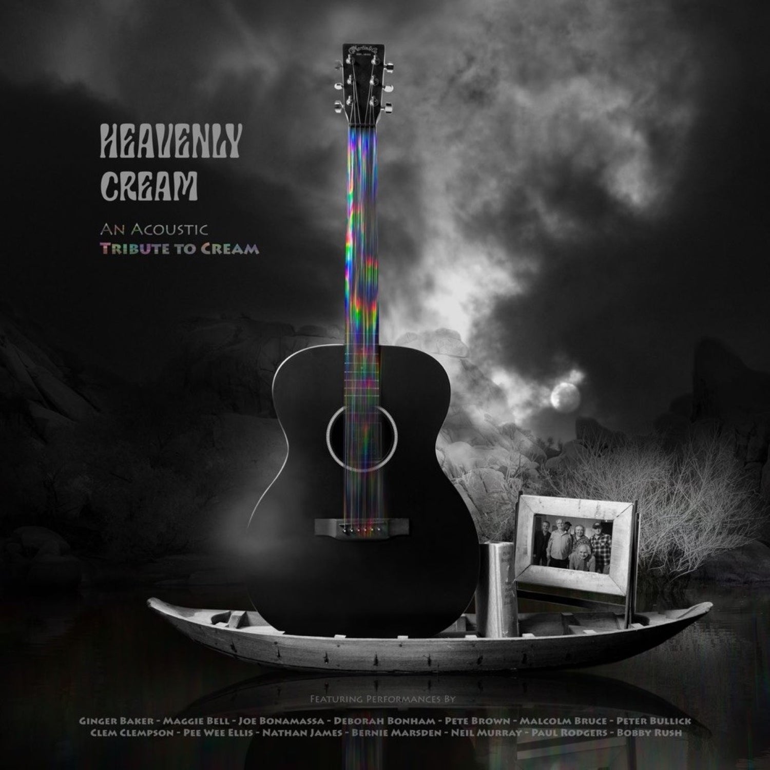 HEAVENLY CREAM/AN ACOUSTIC TRIBUTE TO CREAM/VINYLE CREME - Front Cover