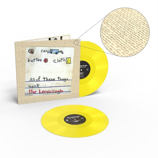 Car Button Cloth (Deluxe Expanded ‘Clothbound’ Edition)/Yellow Vinyl/Cloth Bound Gatefold - Front Cover