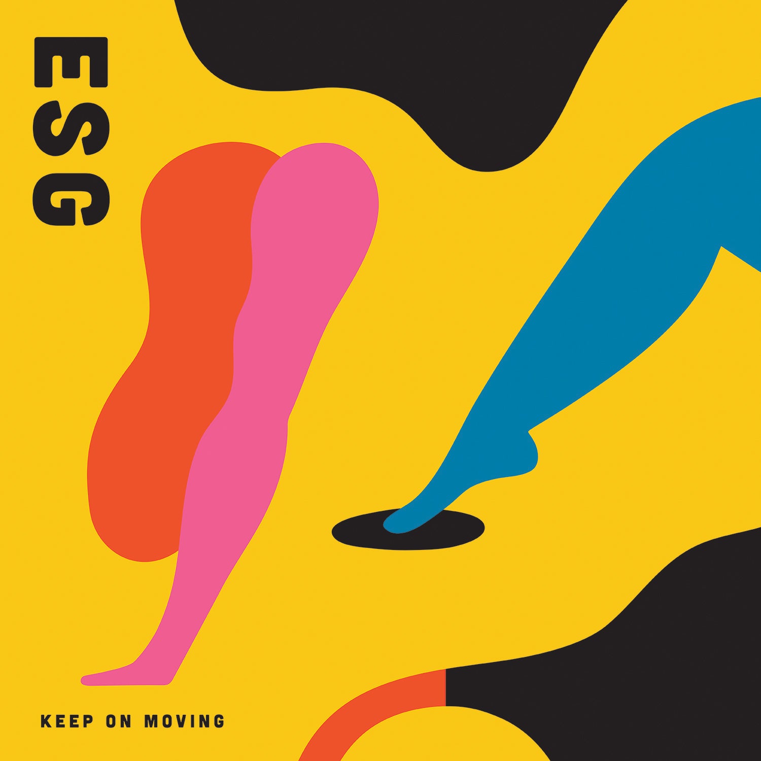 Keep On Moving/Neon Orange Vinyl - Front Cover