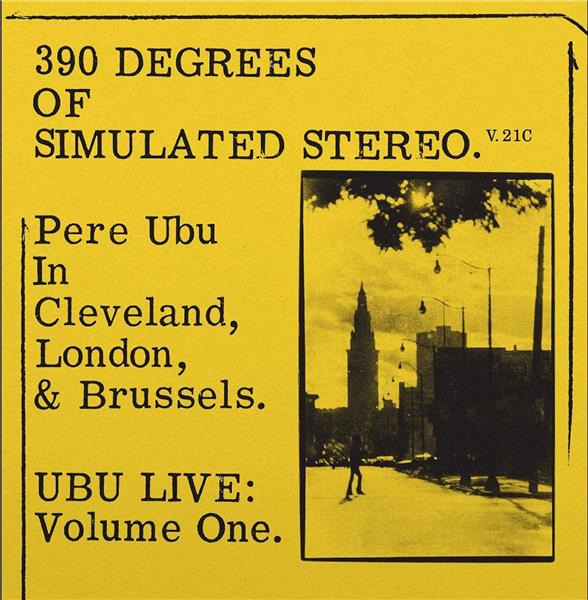 390 Degrees of Simulated Stereo V2.1/Black Vinyl - Front Cover