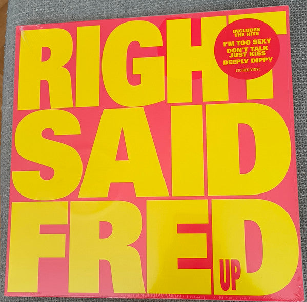 Right Said Fred - Up/Red Vinyl