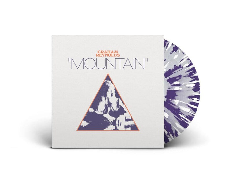 Mountain/White & Purple Splatter Vinyl/DL Card - Front Cover