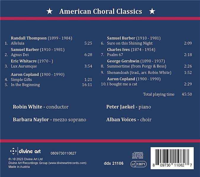 American Choral Classics - Front Cover