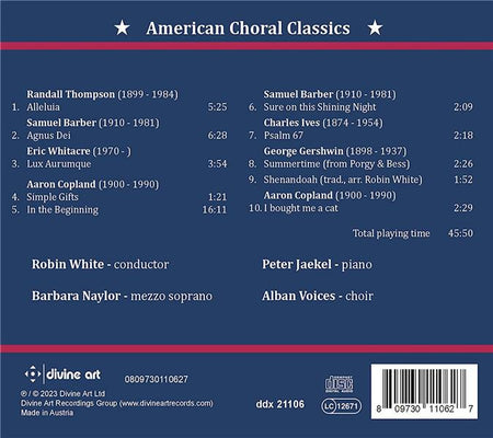 American Choral Classics - Front Cover