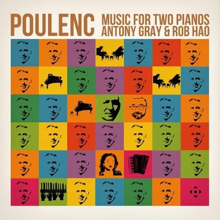 Musique pour 2 pianos - Front Cover