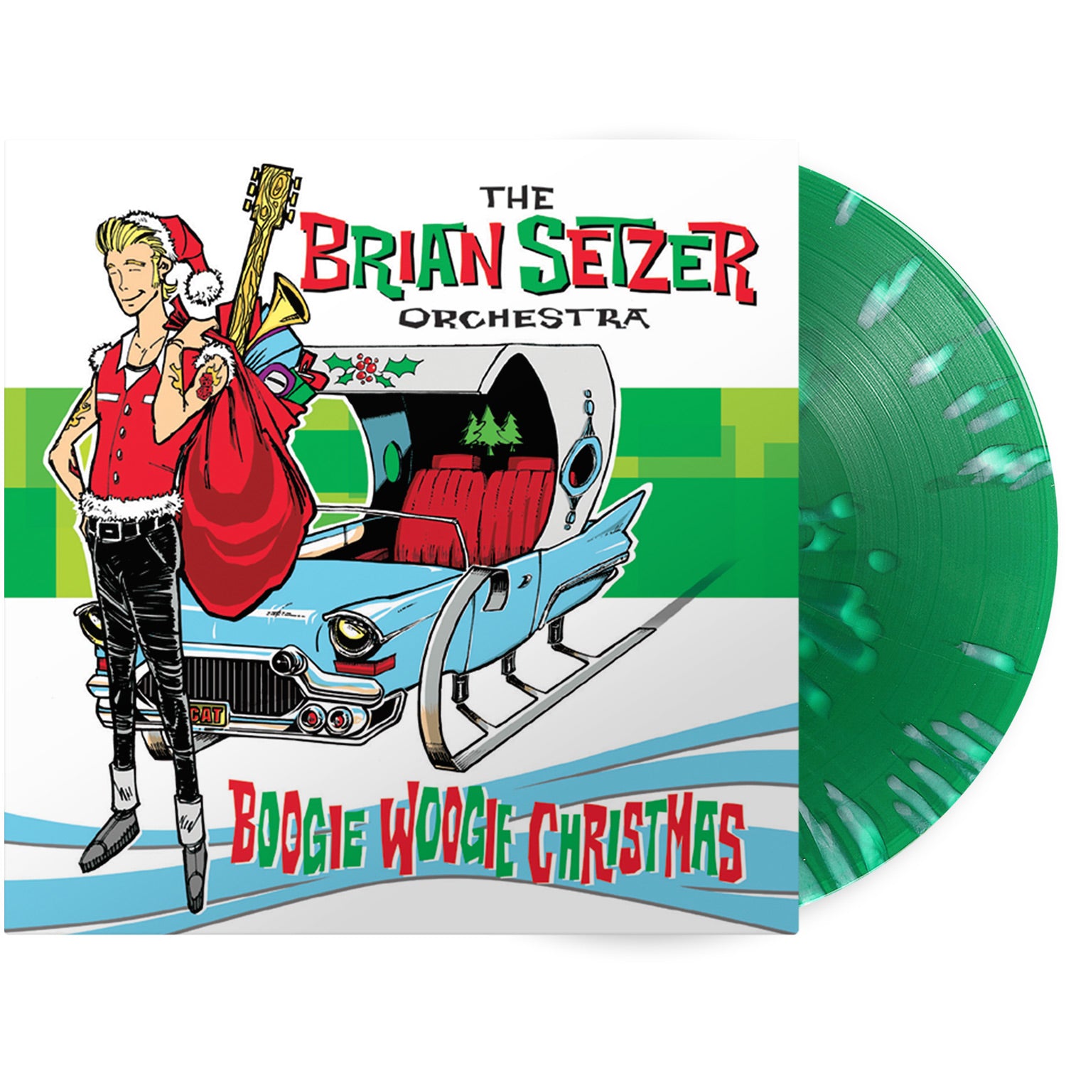 BOOGIE WOOGIE CHRISTMAS - VINYLE VERT - Front Cover