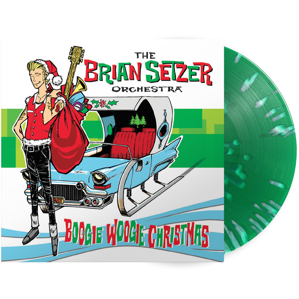 BOOGIE WOOGIE CHRISTMAS - VINYLE VERT - Front Cover