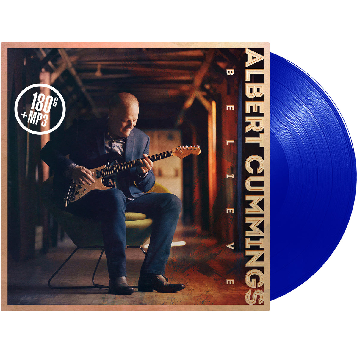 BELIEVE - VINYLE BLEU - Front Cover