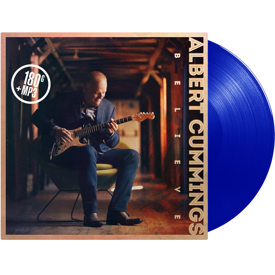 BELIEVE - VINYLE BLEU - Front Cover