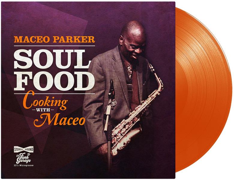 Soul Food Cooking With Maceo Edition Limitée Vinyle Orange - Front Cover