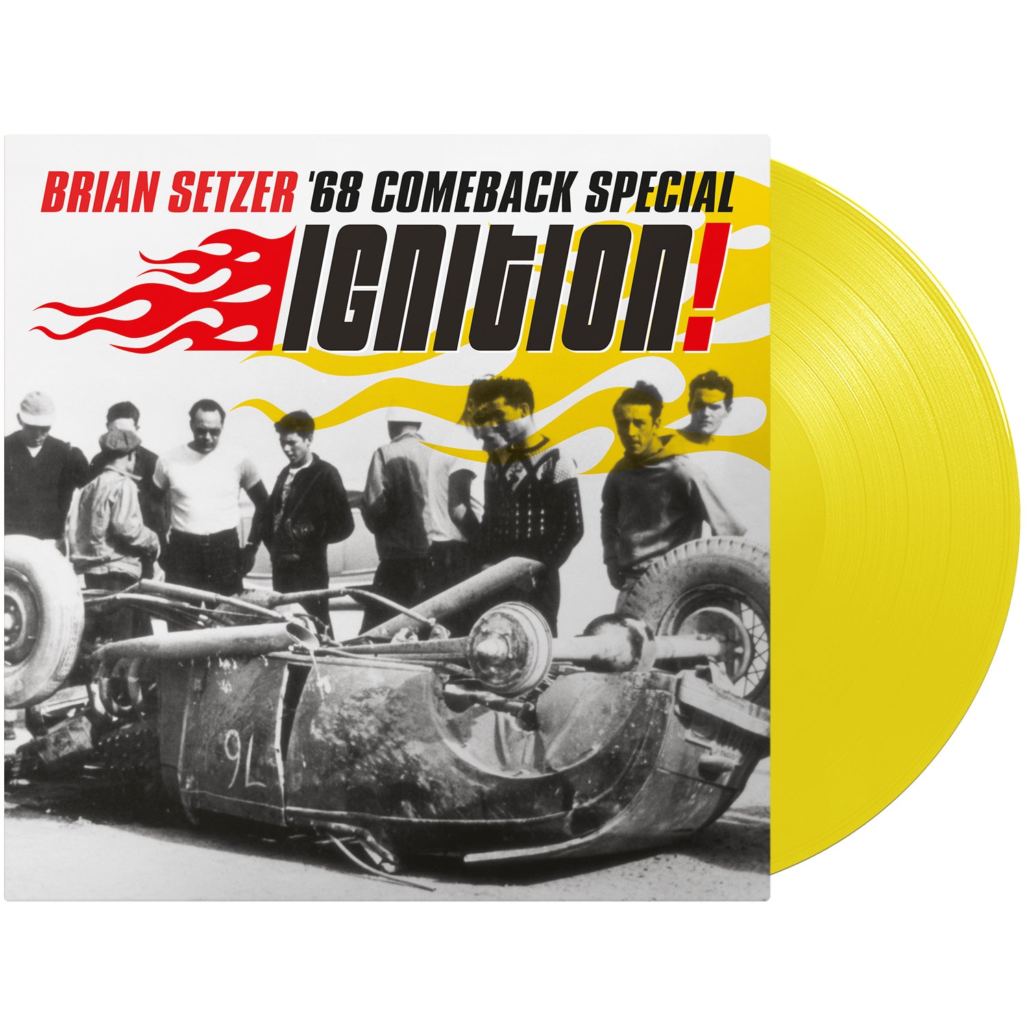 IGNITION - VINYLE JAUNE - Front Cover