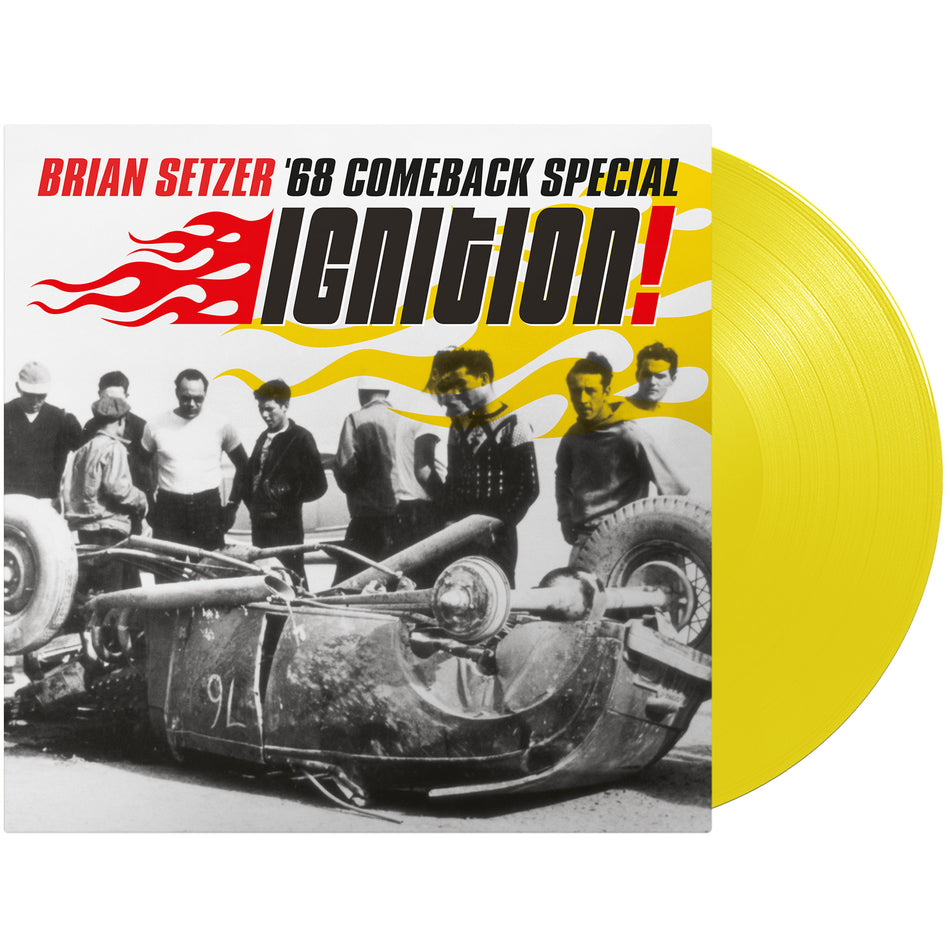 IGNITION - VINYLE JAUNE - Front Cover