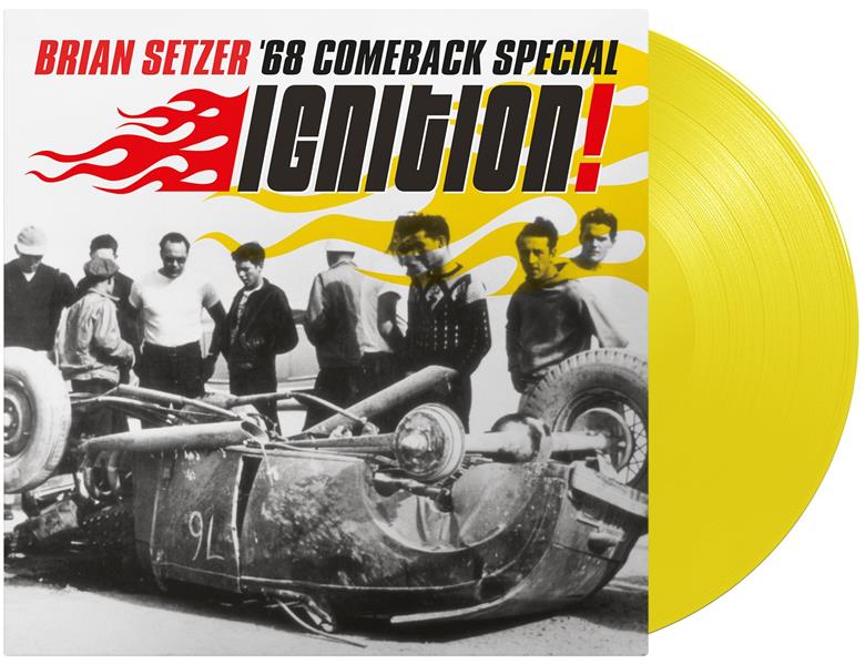 IGNITION - VINYLE JAUNE - Front Cover