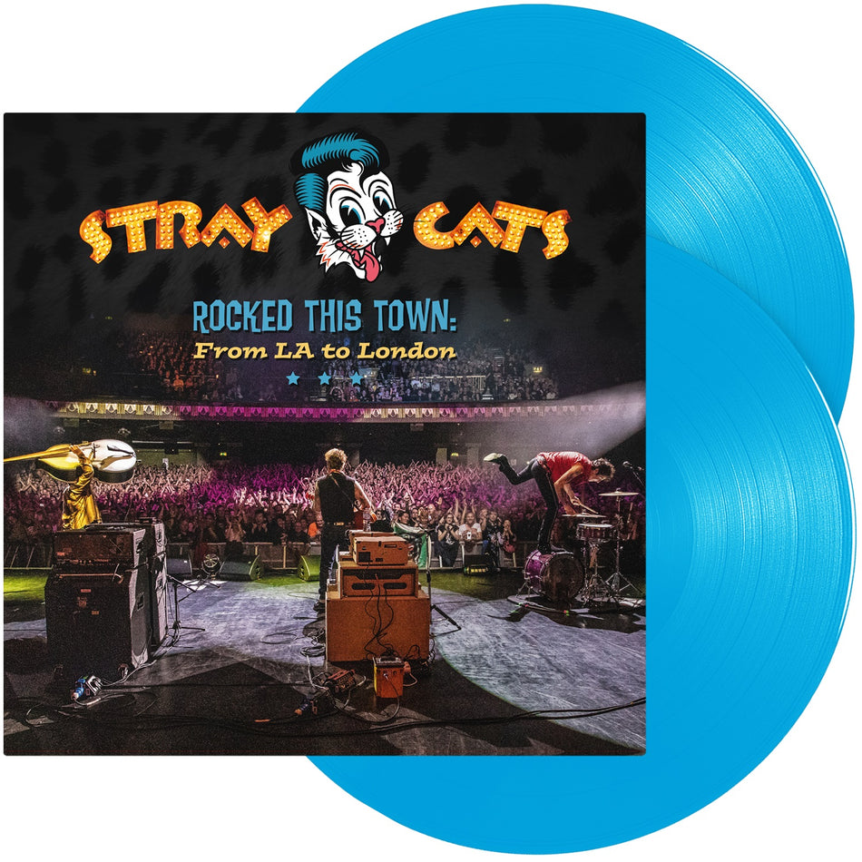 ROCKED THIS TOWN : FROM LA TO LONDON - ÉDITION LIMITÉE VINYLE BLEU - Front Cover