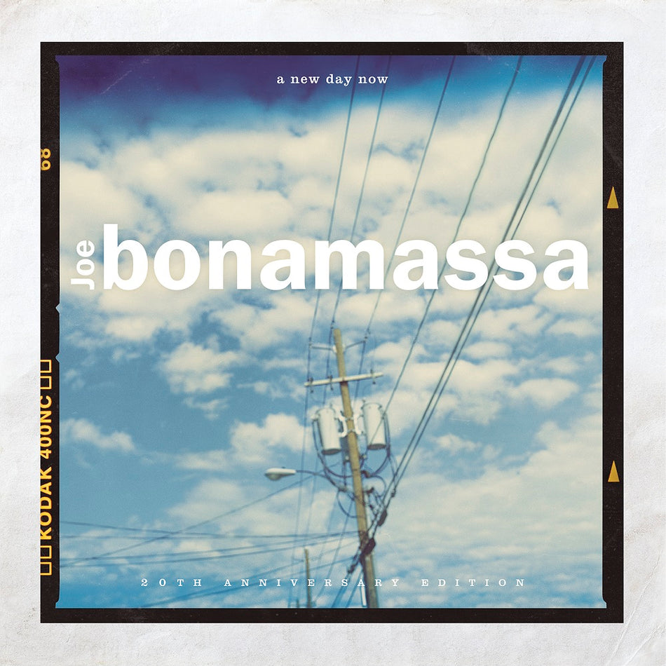 A NEW DAY NOW - DOUBLE VINYLE BLEU - Front Cover