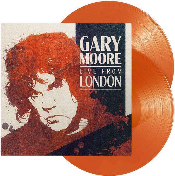 LIVE FROM LONDON - VINYLE ORANGE - Front Cover