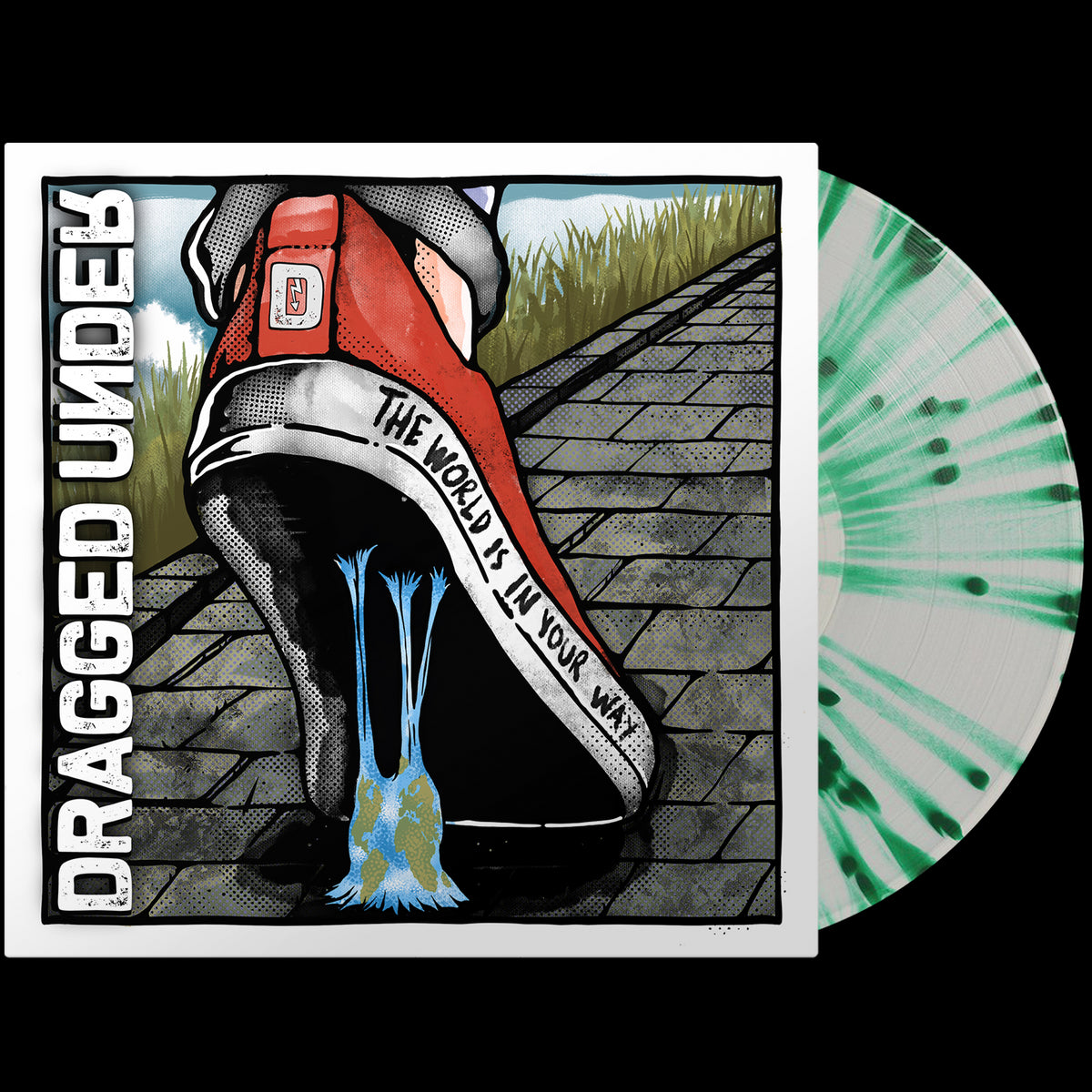 THE WORLD IS IN YOUR WAY – VINYLE VERT - Front Cover