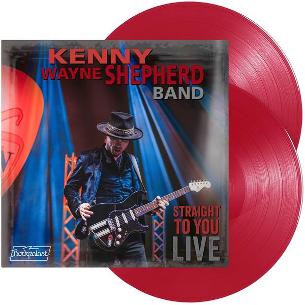 STRAIGHT TO YOU LIVE - DOUBLE VINYLE ROUGE TRANSPARENT - Front Cover