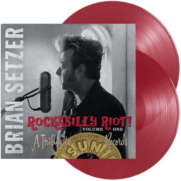 ROCKABILLY RIOT : VOLUME ONE – TRIBUTE TO SUN RECORDS - VINYLE ROUGE - Front Cover