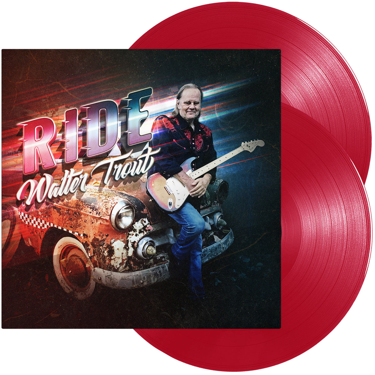 RIDE - EDITION LIMITEE VINYLE COULEUR ROUGE - Front Cover