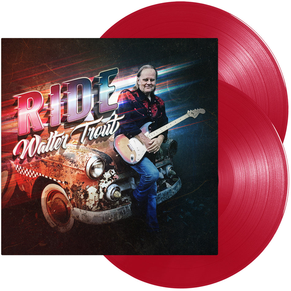 RIDE - EDITION LIMITEE VINYLE COULEUR ROUGE - Front Cover