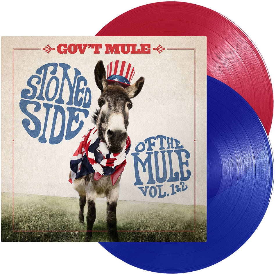 STONE SIDE OF THE MULE - COULEUR ROUGE ET BLEU - Front Cover