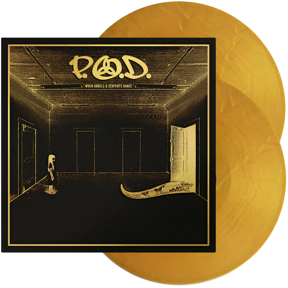 WHEN ANGELS AND SERPANTS DANCE - EDITION LIMITEE - VINYLE COULEUR GOLD - Front Cover