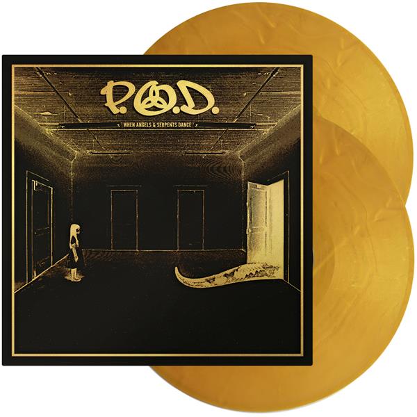 WHEN ANGELS AND SERPANTS DANCE - EDITION LIMITEE - VINYLE COULEUR GOLD - Front Cover
