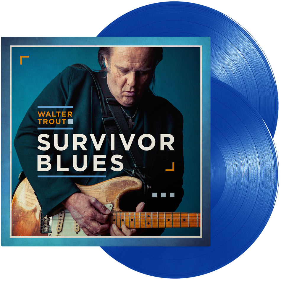 SURVIVOR BLUES - EIDTION LIMITEE VINYLE COULEUR BLEU - Front Cover