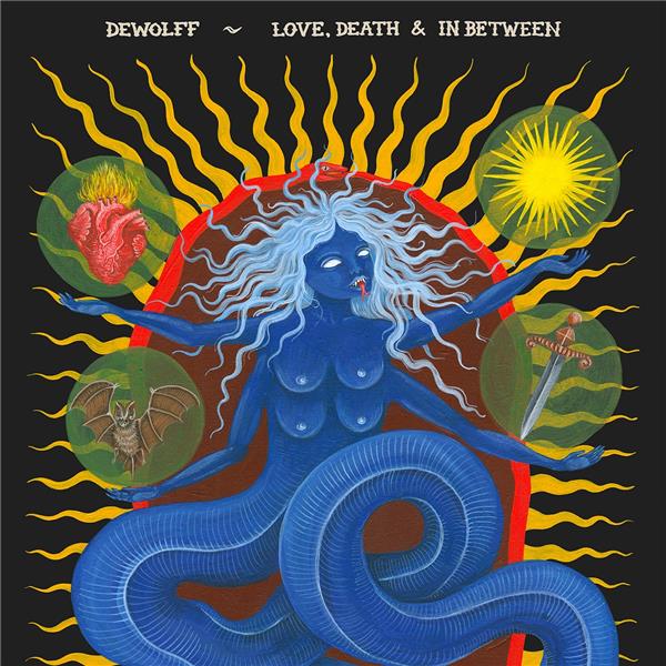 Love, Death & In Between - Front Cover