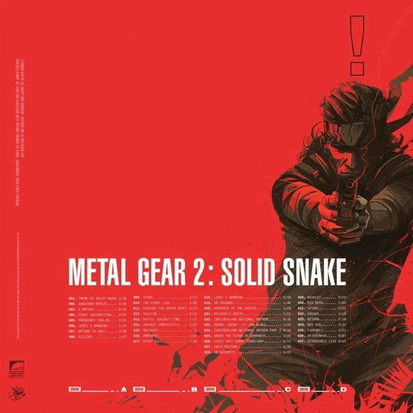 Metal Gear 2: Solid Snake - Front Cover