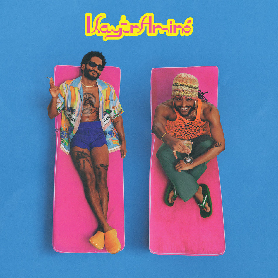 KAYTRAMINÉ/Transparent Blue Vinyl/Poster & Blotter Sheet - Front Cover