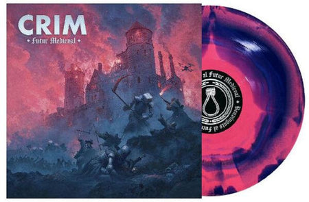 Futur Medieval/Royal Blue & Hot Pink Vinyl - Front Cover