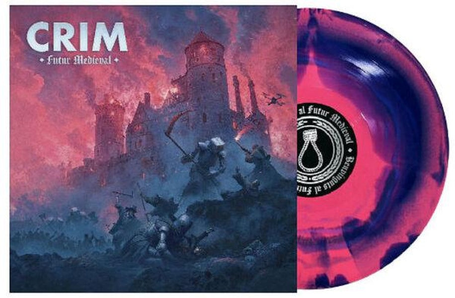 Futur Medieval/Royal Blue & Hot Pink Vinyl - Front Cover