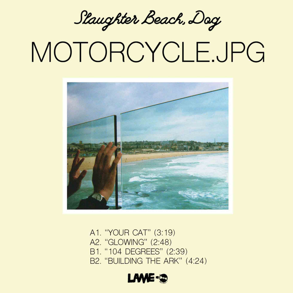 Motorcycle.Lpg - Vinyle Bleu - Front Cover