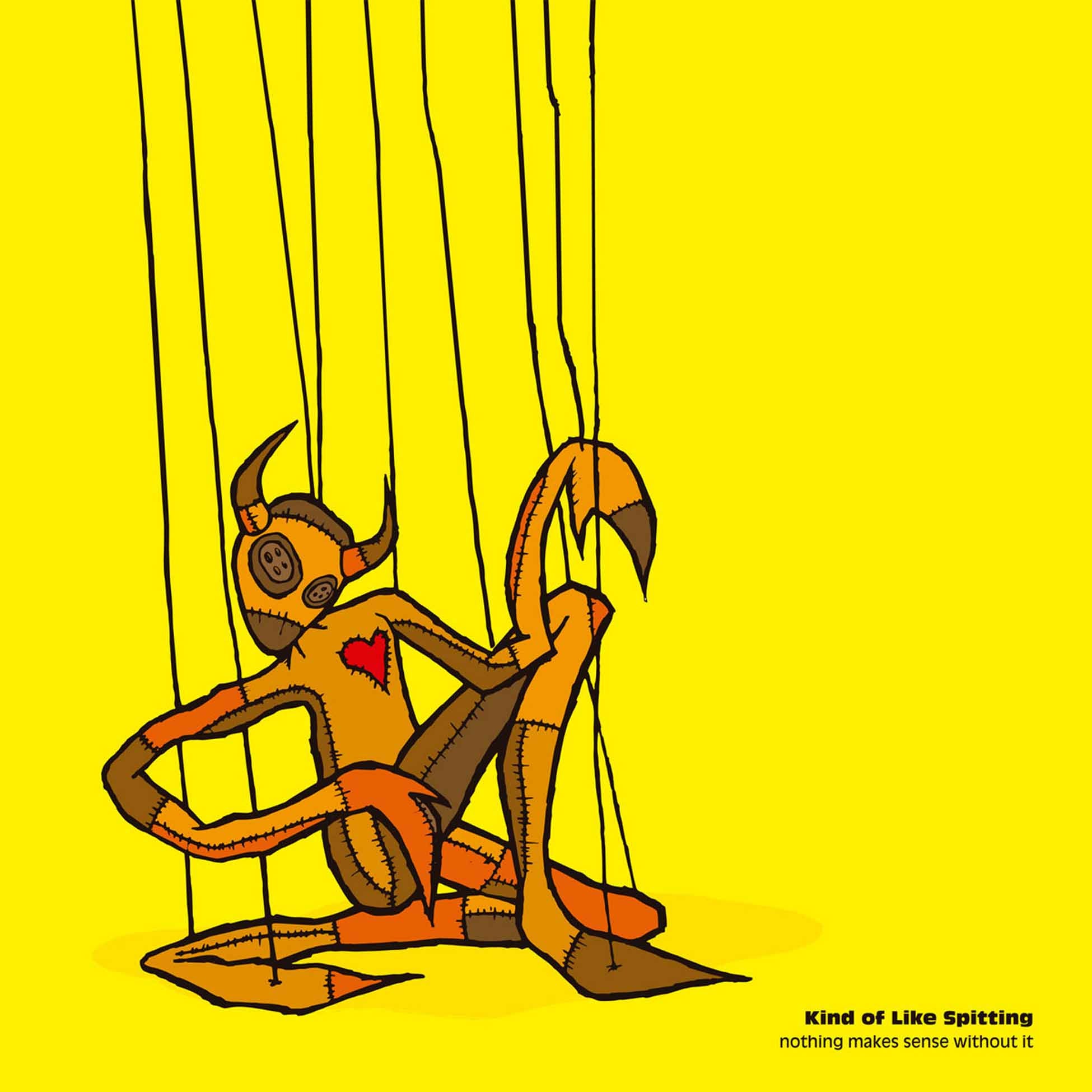 Nothing Makes Sense Without It - Vinyle Splatter Jaune & Vinyle Splatter Rouge - Front Cover