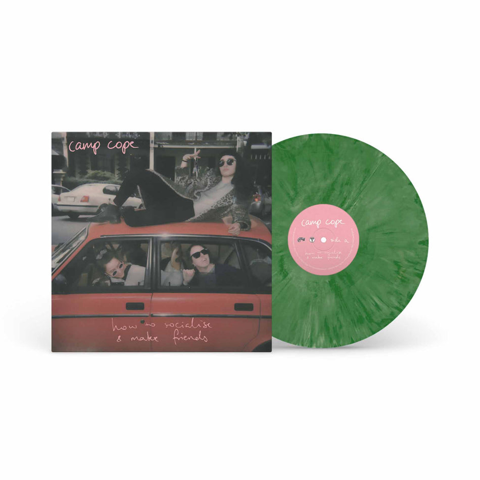 How To Socialise & Make Friends - Vinyle Swirl Vert - Front Cover